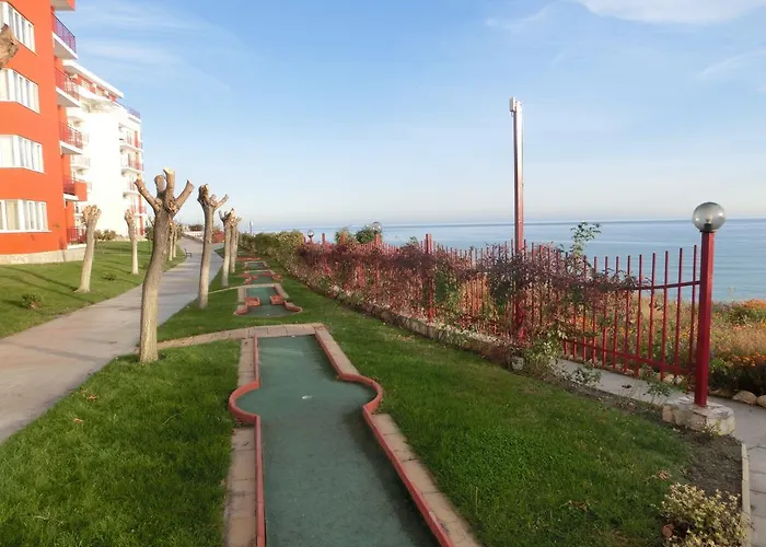 Panorama On Complex With Pools And Beach, *